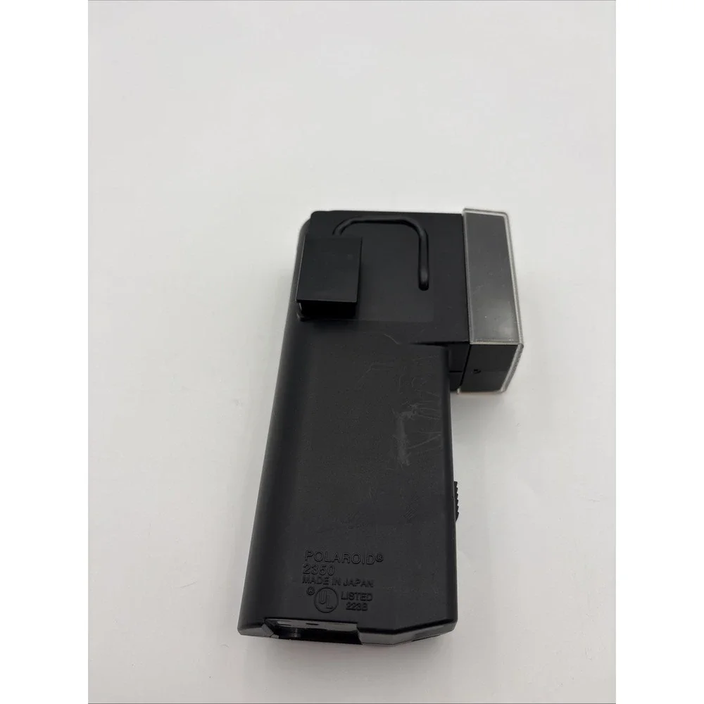 Polaroid Polatronic Electronic Flash 2350 for Polaroid Cameras Black Vintage